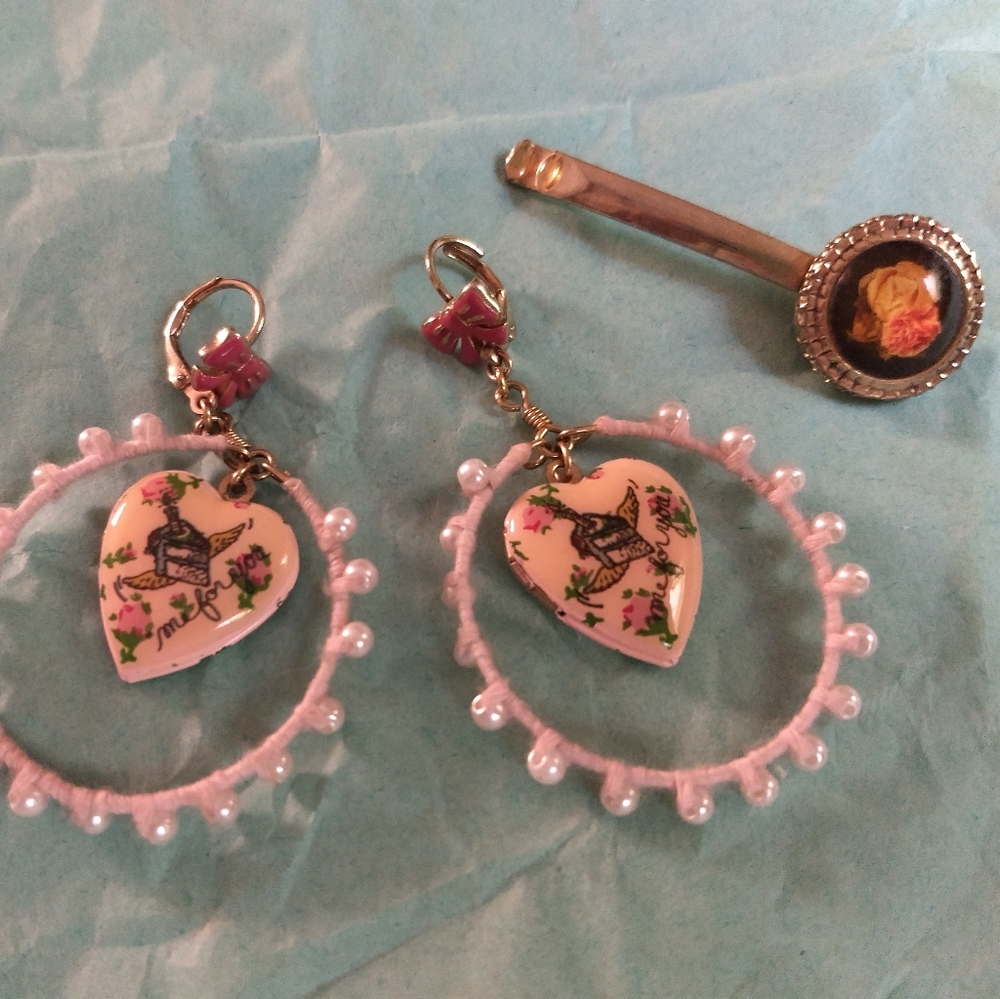 SOLD Betsey Johnson Tea Party Set